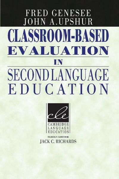Produktbild: Classroom-Based Evaluation in Second Language Education