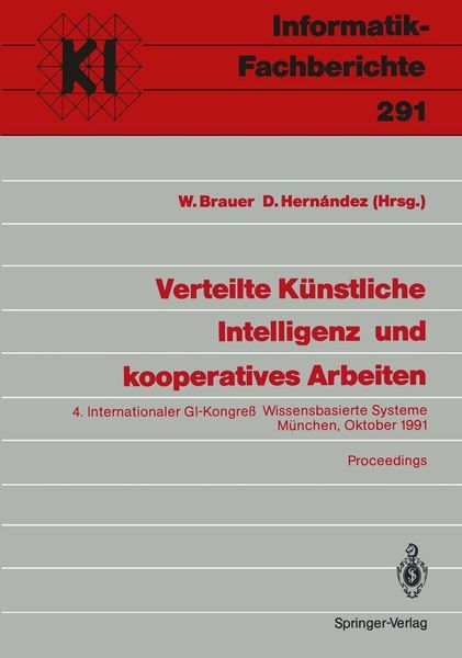 Produktbild: Verteilte K&uuml;nstliche Intelligenz und kooperatives Arbeiten