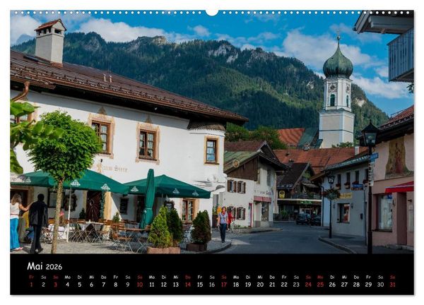 Produktbild: Sch&ouml;nes Oberbayern (hochwertiger Premium Wandkalender 2026 DIN A2 quer), Kunstdruck in Hochglanz