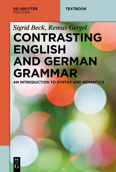 Produktbild: Contrasting English and German Grammar