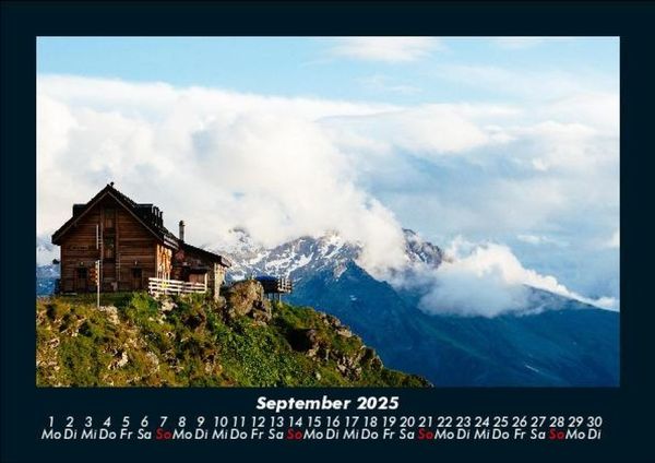 Produktbild: Berglandschaften 2025 Fotokalender DIN A5