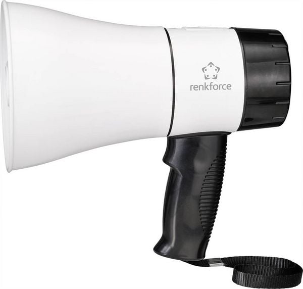Produktbild: Renkforce RF-MP-200 Megaphon Aufnahmefunktion, mit Haltegurt