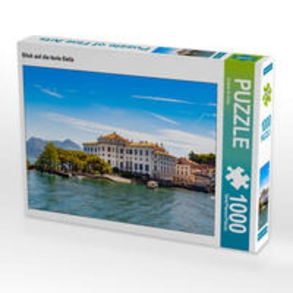 CALVENDO Puzzle Blick auf die Isola Bella 1000 Teile Lege-Größe 64 x 48 cm Foto-Puzzle Bild von Ursula Di Chito