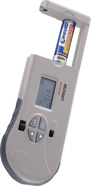 Produktbild: VOLTCRAFT Batterietester MS-229 LCD Messbereich (Batterietester) 1,2 V, 1,5 V, 3 V, 9 V, 12 V Akku, Batterie MS-229 LCD