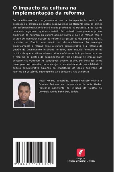 Produktbild: O impacto da cultura na implementa&ccedil;&atilde;o da reforma