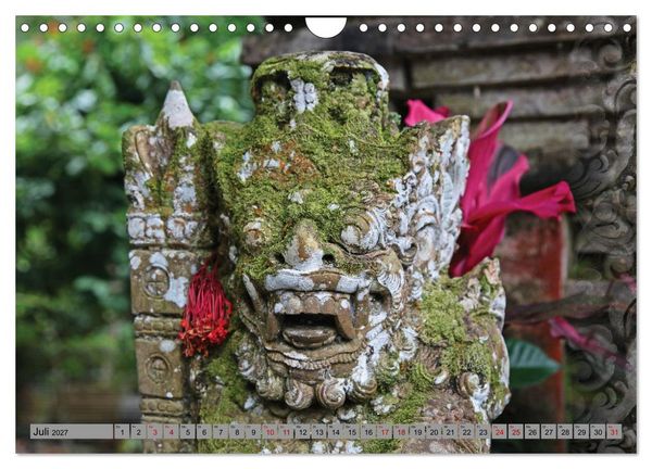 Produktbild: Bali - Tempelw&auml;chter und D&auml;monen (Wandkalender 2027 DIN A4 quer), CALVENDO Monatskalender