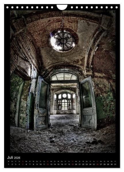 Produktbild: Lost Places Vergessene Orte (Wandkalender 2026 DIN A4 hoch), CALVENDO Monatskalender