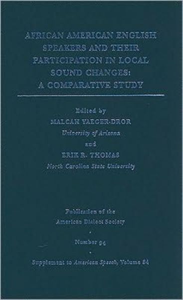 Produktbild: Thomas, E: African American English Speakers and Their Parti
