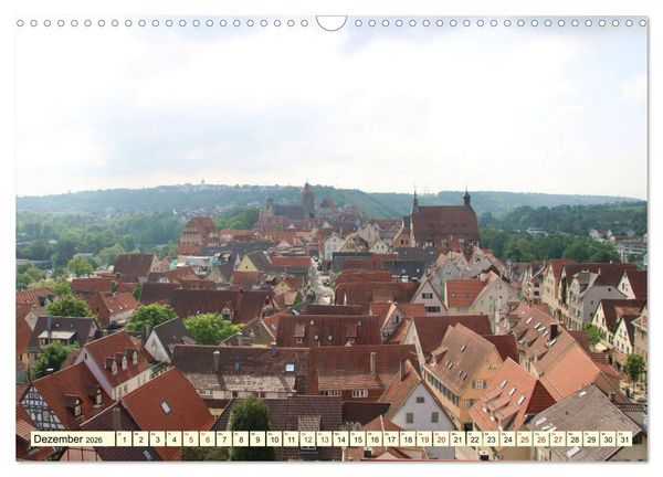 Produktbild: Unterwegs in Besigheim (Wandkalender 2026 DIN A3 quer), CALVENDO Monatskalender