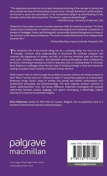 Produktbild: Lacanian Antiphilosophy and the Problem of Anxiety