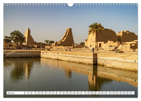 Produktbild: &Auml;gypten - Karnak, die thebanische Nekropole und Luxor (Wandkalender 2027 DIN A3 quer), CALVENDO Monatskalender