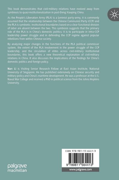 Produktbild: Civil-Military Relations in Post-Deng China