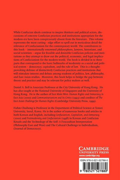 Produktbild: Confucianism for the Modern World