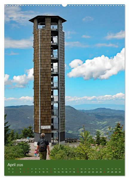 Produktbild: Schwarzwald Nord (hochwertiger Premium Wandkalender 2026 DIN A2 hoch), Kunstdruck in Hochglanz