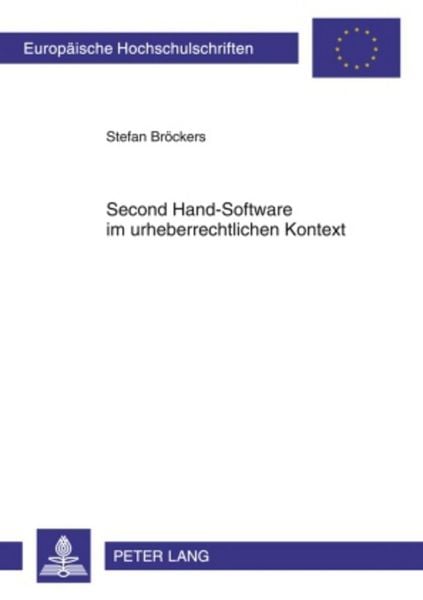 Produktbild: Second Hand-Software im urheberrechtlichen Kontext