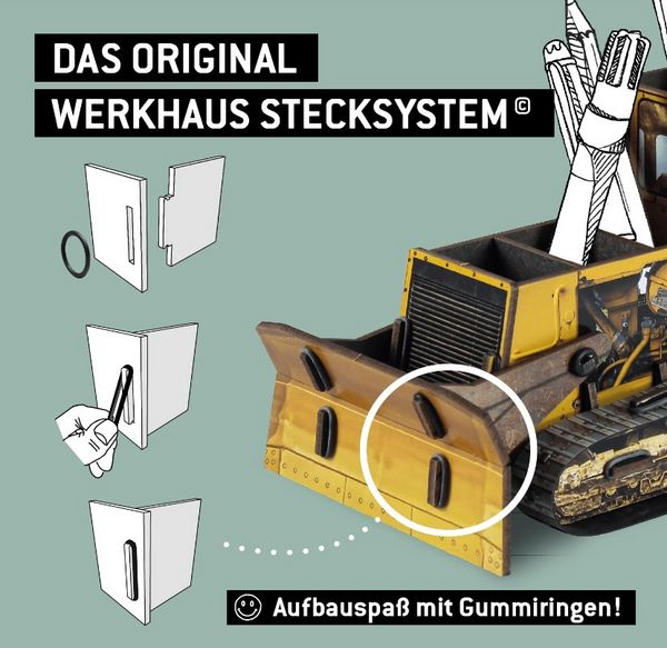 Produktbild: Werkhaus Stiftebox Raupe