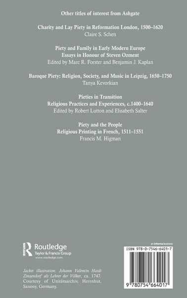 Produktbild: Pietism in Germany and North America 1680-1820