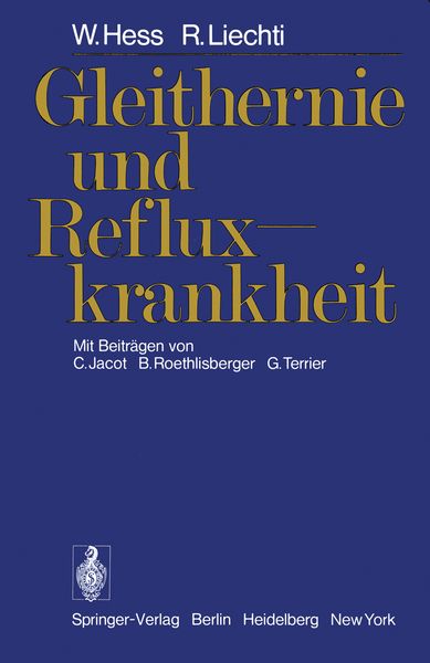 Produktbild: Gleithernie und Refluxkrankheit