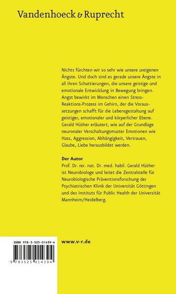 Produktbild: Biologie der Angst