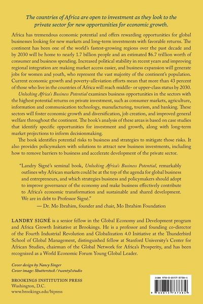 Produktbild: Unlocking Africa's Business Potential