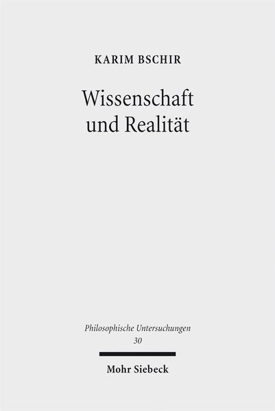 Produktbild: Wissenschaft und Realit&auml;t