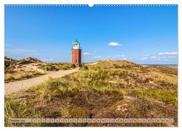 Produktbild: IN SYLT VERLIEBT (Wandkalender 2026 DIN A2 quer), CALVENDO Monatskalender