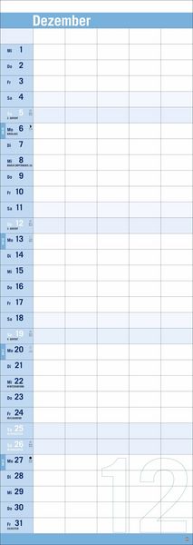 Produktbild: Allround-Familienplaner Vertical Kalender 2027