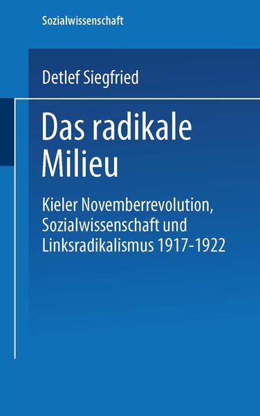 Produktbild: Das radikale Milieu