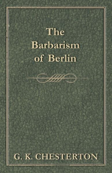 Produktbild: The Barbarism of Berlin