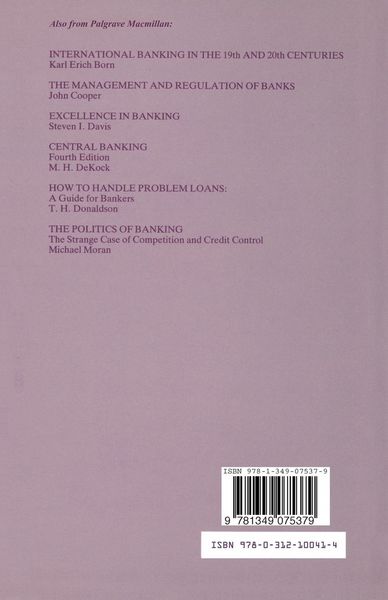 Produktbild: British Banking, 1960&ndash;85