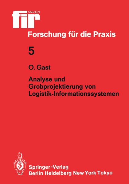 Produktbild: Analyse und Grobprojektierung von Logistik-Informationssystemen