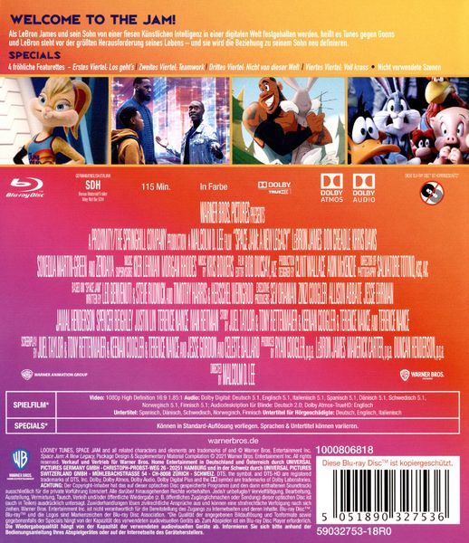 Produktbild: Space Jam: A New Legacy