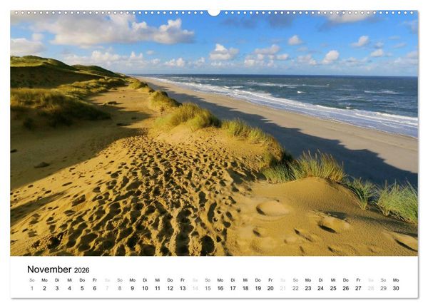 Produktbild: Sylt, der nordfriesische Inseltraum (Wandkalender 2026 DIN A2 quer), CALVENDO Monatskalender