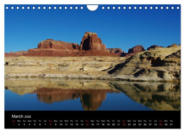 Produktbild: Spectacular Utah / UK-Version (Wall Calendar 2026 DIN A4 landscape), CALVENDO 12 Month Wall Calendar