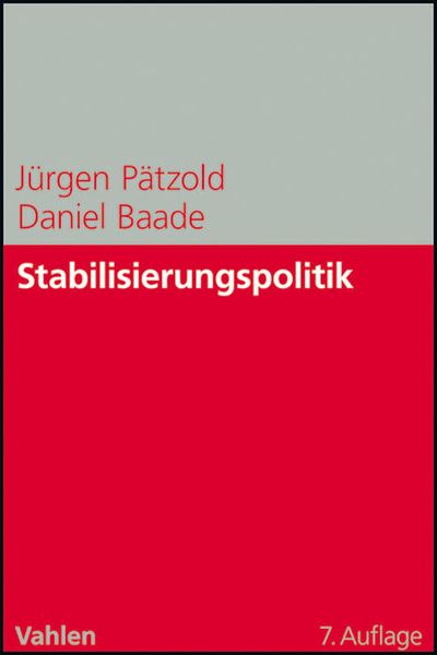 Produktbild: Stabilisierungspolitik