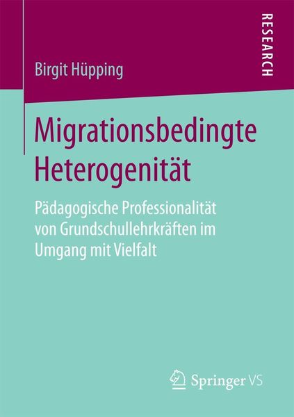Produktbild: Migrationsbedingte Heterogenit&auml;t