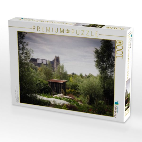 Produktbild: CALVENDO Puzzle Bourges, G&auml;rten in der Stadt | 1000 Teile Lege-Gr&ouml;&szlig;e 64x48cm Foto-Puzzle f&uuml;r gl&uuml;ckliche Stunden