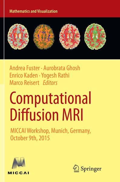 Produktbild: Computational Diffusion MRI