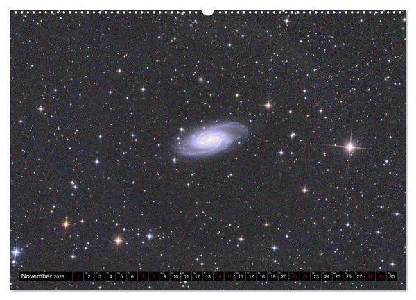 Produktbild: Ein Streifzug durch das Universum (hochwertiger Premium Wandkalender 2026 DIN A2 quer), Kunstdruck in Hochglanz