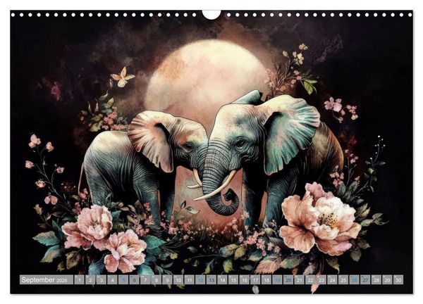 Produktbild: Farbenfrohe Giganten (Wandkalender 2026 DIN A3 quer), CALVENDO Monatskalender