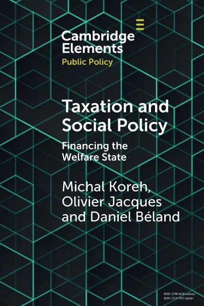 Produktbild: Taxation and Social Policy