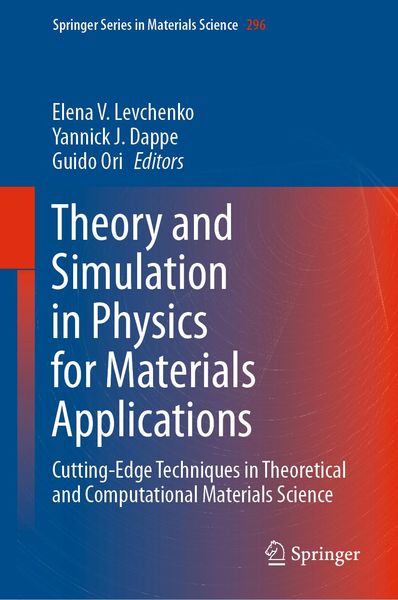 Produktbild: Theory and Simulation in Physics for Materials Applications