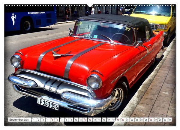 Produktbild: PONTIAC '55 (hochwertiger Premium Wandkalender 2026 DIN A2 quer), Kunstdruck in Hochglanz