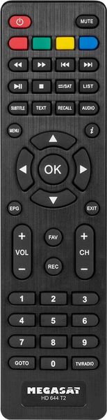 Produktbild: MegaSat HD 644 T2 DVB-T2 Receiver Front-USB Anzahl Tuner: 1