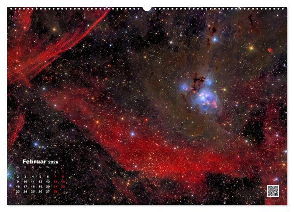 Produktbild: Neue Astrofotos von Stefan Ziegenbalg (hochwertiger Premium Wandkalender 2026 DIN A2 quer), Kunstdruck in Hochglanz