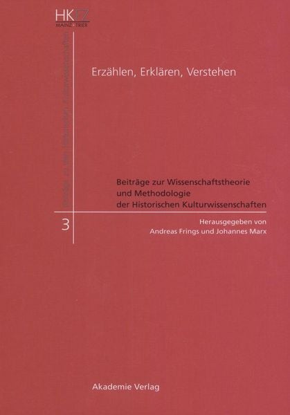 Produktbild: Erz&auml;hlen, Erkl&auml;ren, Verstehen
