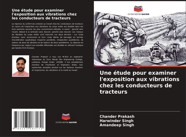 Produktbild: Une &eacute;tude pour examiner l'exposition aux vibrations chez les conducteurs de tracteurs