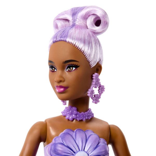 Produktbild: Barbie Flower Surprise Puppe - lila G&auml;nsebl&uuml;mchen