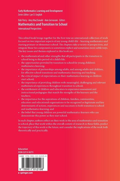 Produktbild: Mathematics and Transition to School