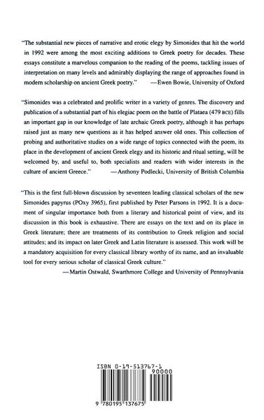 Produktbild: The New Simonides